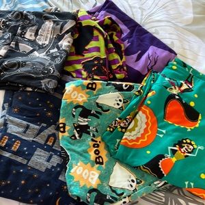 6 pair of Halloween LuLaRoe TC Leggings